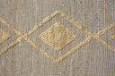 Braided Diamond Outdoor+ Indoor Natural Jute Rug