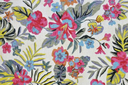 Les Fleurs Indoor Rug- Ivory & Multicolour